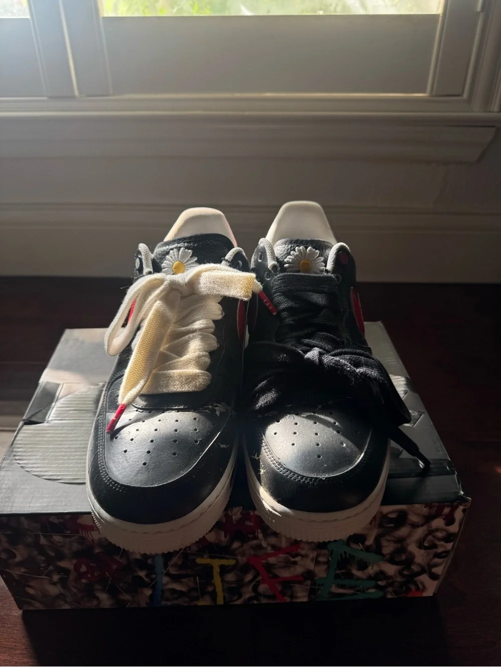 Nike Air Force 1 Low G-Dragon PEACEMINUSONE Para-Noise Black White AQ3692-001